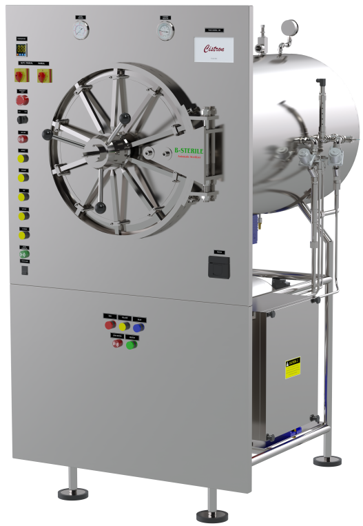 Cylindrical Steam Sterilizer medical equipment by Cistron Systems